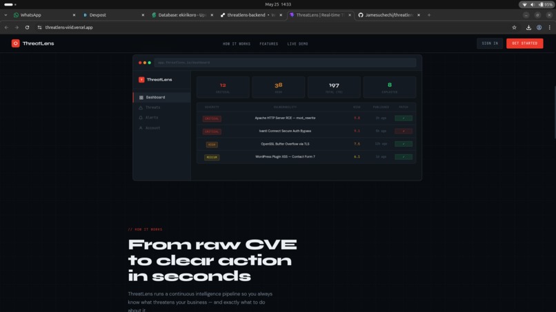 Threatlens – screenshot 1