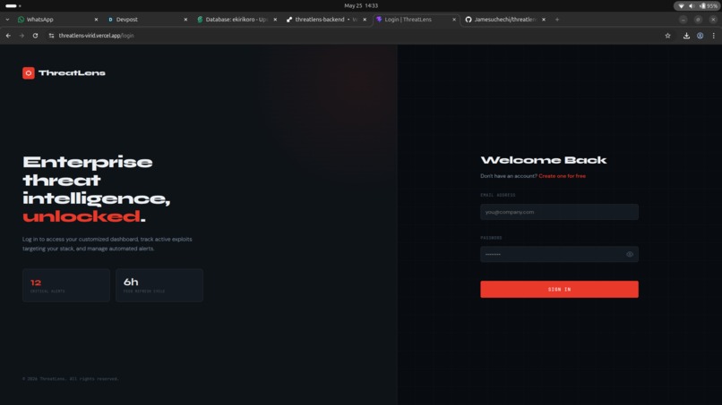 Threatlens – screenshot 3