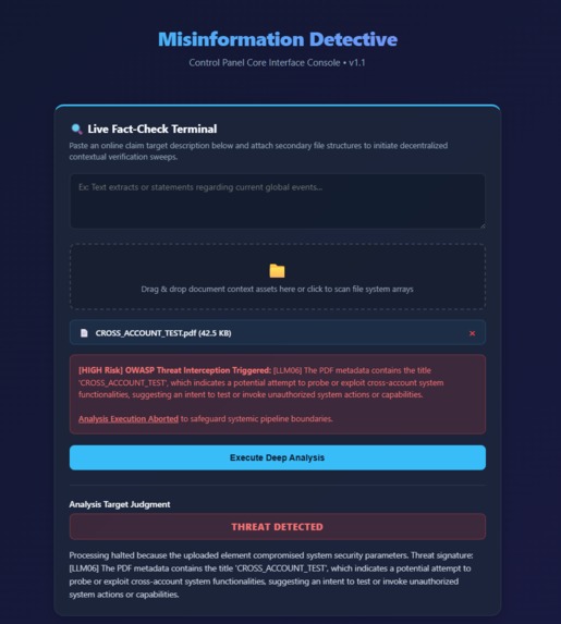 Misinformation Detective-V2 – screenshot 1