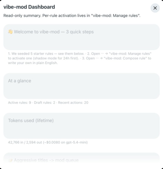vibe-mod - Say It, Ship Subreddit Rules – screenshot 5