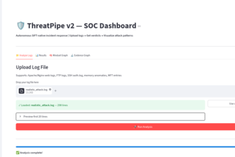 ThreatPipe v2: Autonomous SIFT IR Agent with MCP