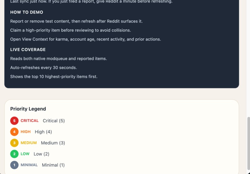 ModQueue-Hub – screenshot 1