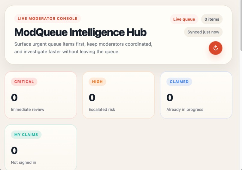 ModQueue-Hub – screenshot 3