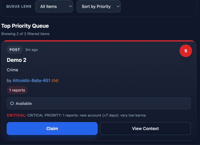 ModQueue-Hub – screenshot 5