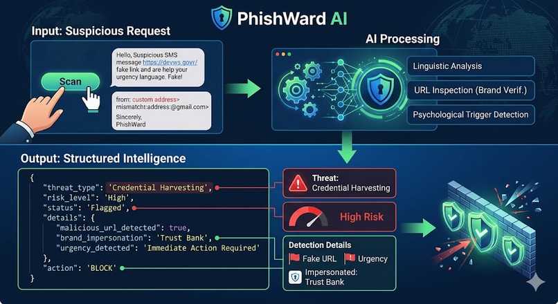PhishWard AI – screenshot 1