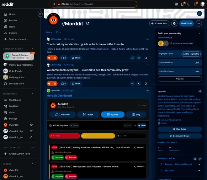 Morddit - Mod Triage Assistant – screenshot 4