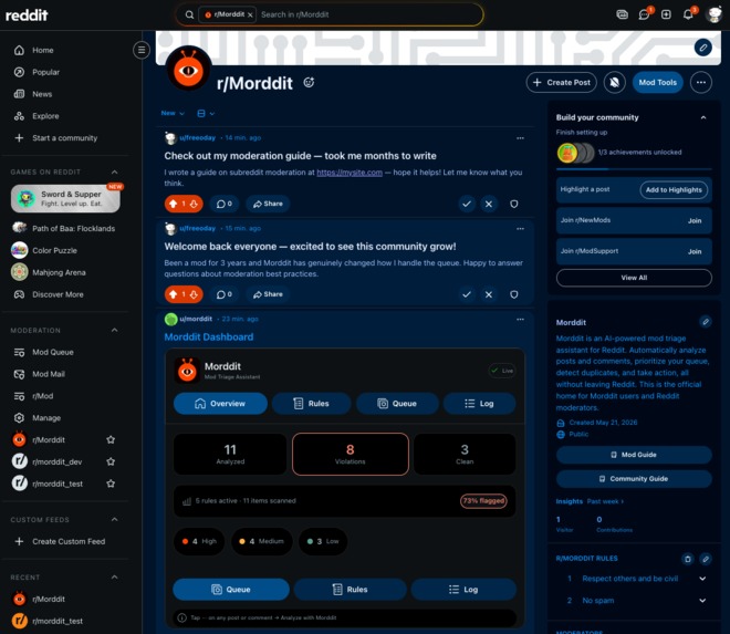 Morddit - Mod Triage Assistant – screenshot 5