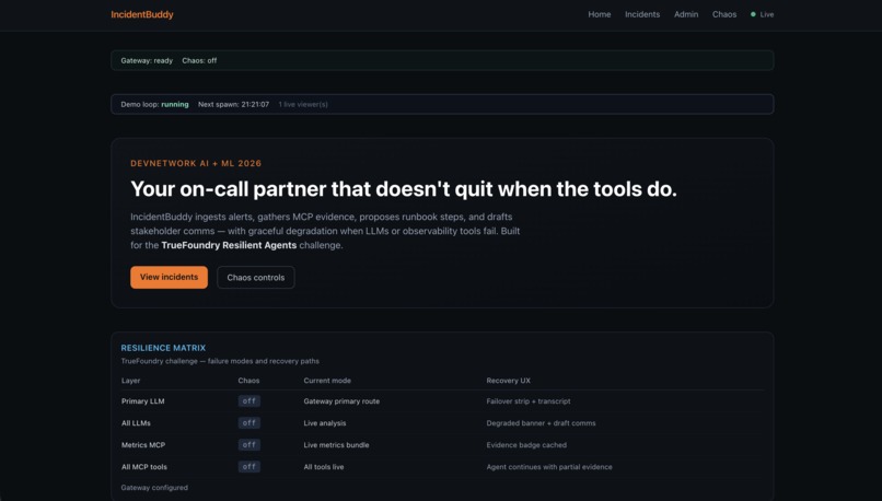 IncidentBuddy – screenshot 2