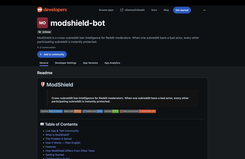 ModShield – screenshot 2