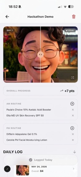 PerfectSkinDiary – screenshot 5