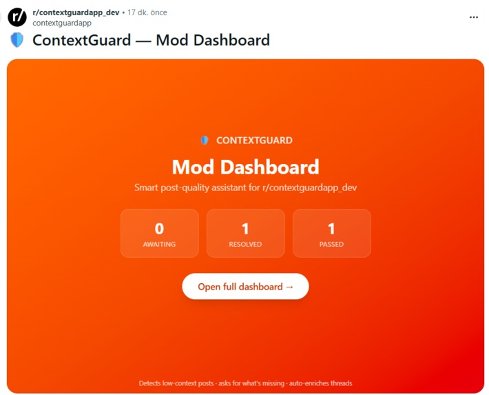 Context Guard – screenshot 1