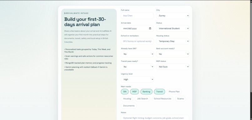 ArrivalMate – screenshot 1