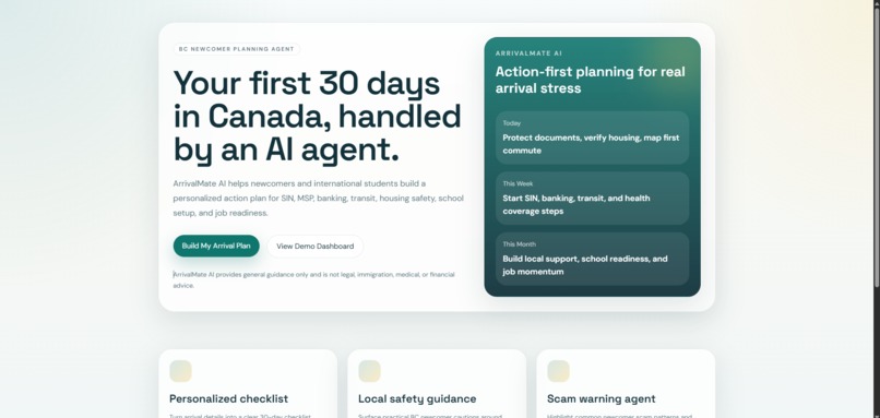 ArrivalMate – screenshot 2