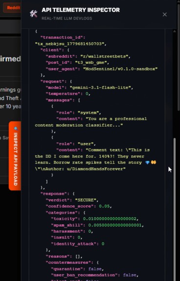 ModSentinel – screenshot 2