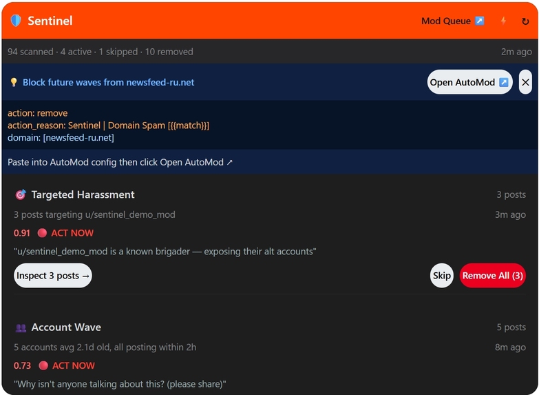 Sentinel – screenshot 3