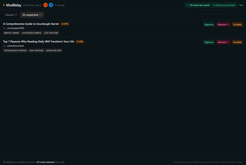 ModRelay – screenshot 2
