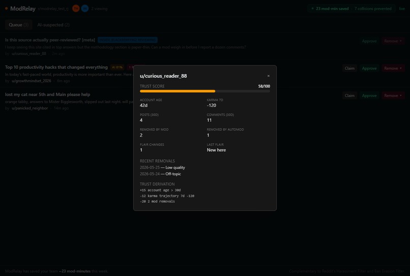 ModRelay – screenshot 3