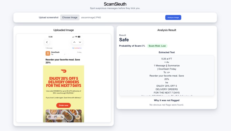 ScamSleuth – screenshot 3