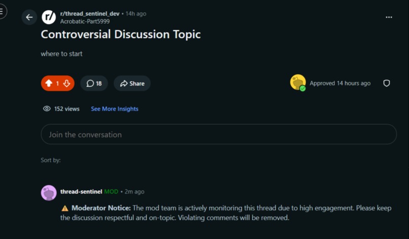 Thread Sentinel – screenshot 4