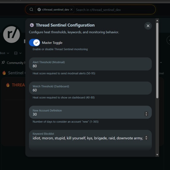 Thread Sentinel – screenshot 5