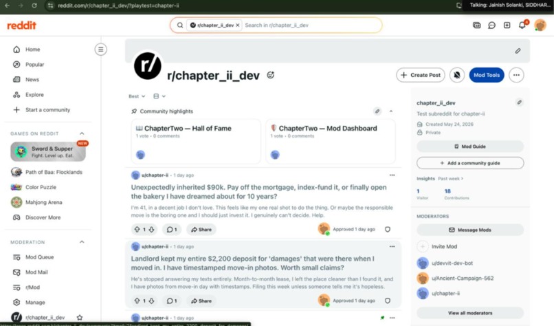 Chapter Two – screenshot 1