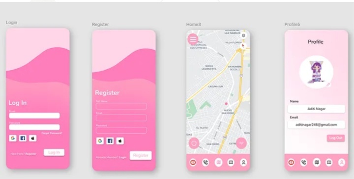 AI-Based Women Safety App – screenshot 1
