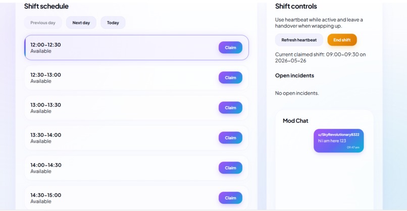 ModWatch – screenshot 1