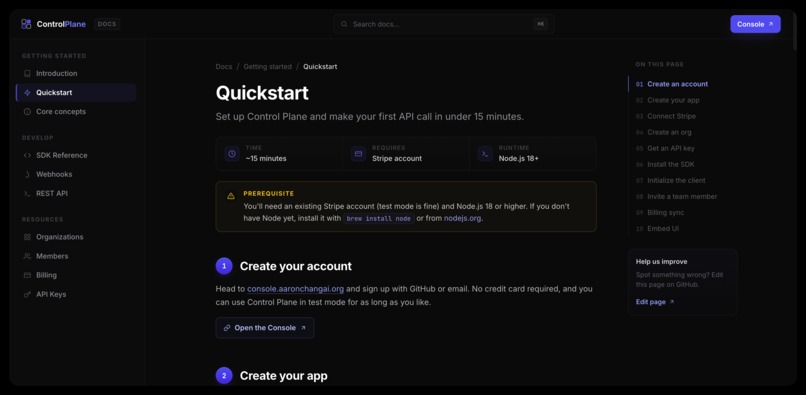 Control Plane – screenshot 4