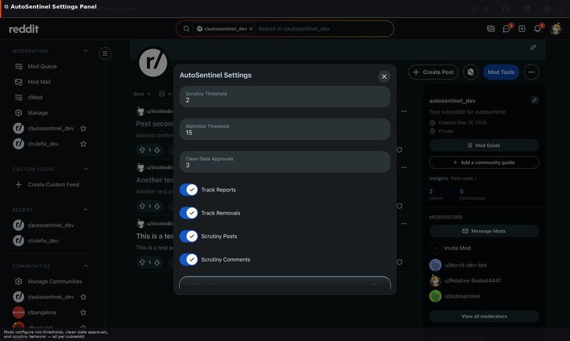 AutoSentinel – screenshot 2