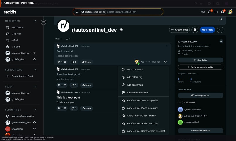AutoSentinel – screenshot 3
