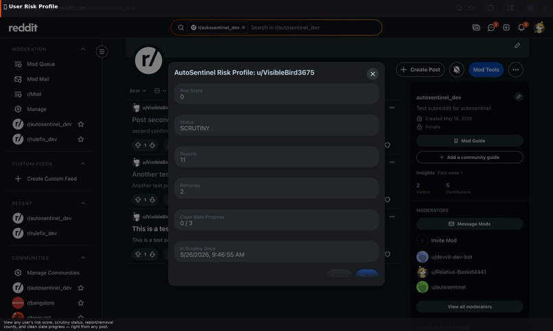 AutoSentinel – screenshot 4