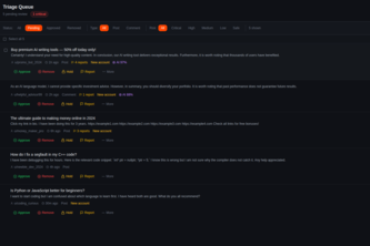 ModSentinel - AI Powered Reddit Moderation Command Center