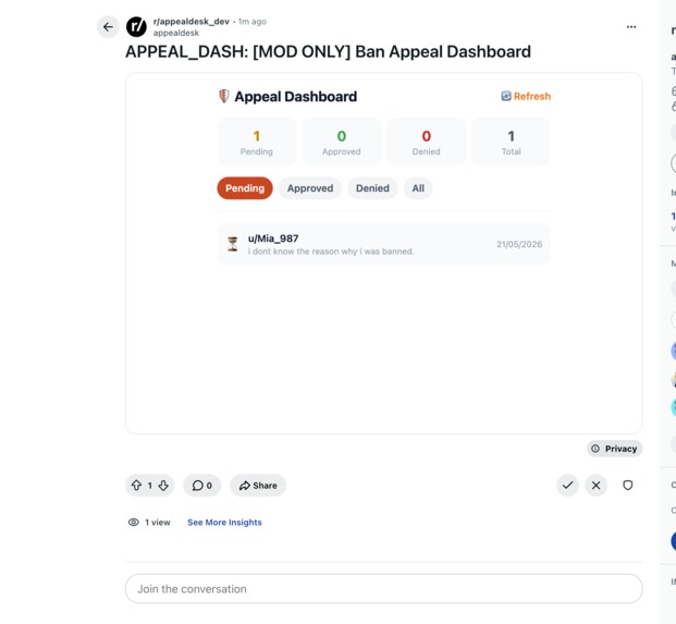 Appeal Desk – screenshot 2