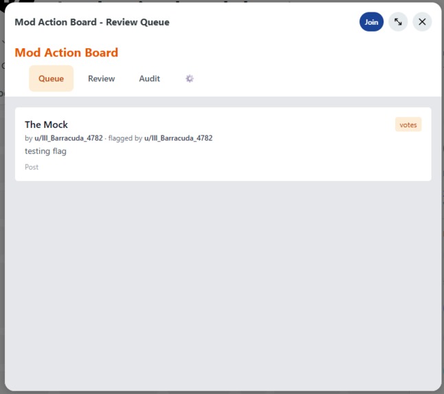 Mod Action Board – screenshot 2
