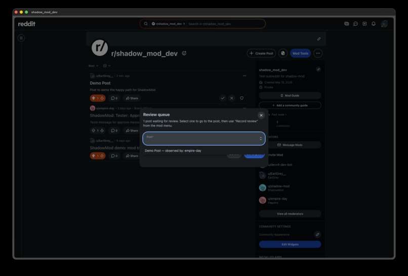 ShadowMod – screenshot 5