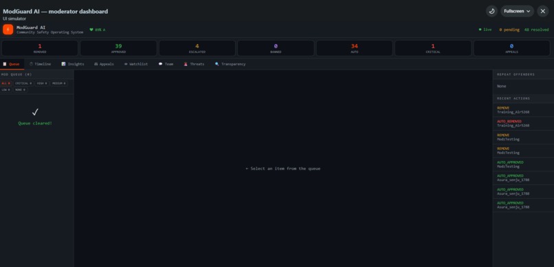 ModGuard AI – screenshot 4