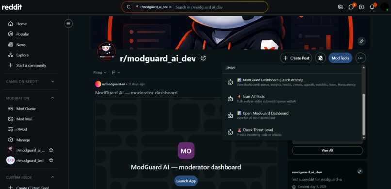 ModGuard AI – screenshot 2