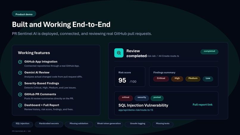 PR Sentinel AI – screenshot 5