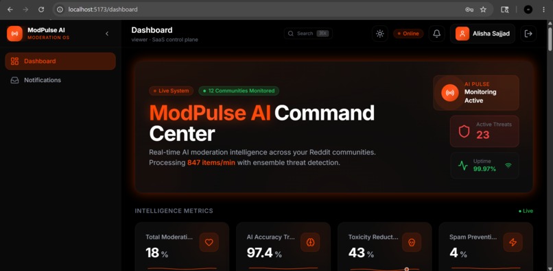 ModPulse-AI – screenshot 3