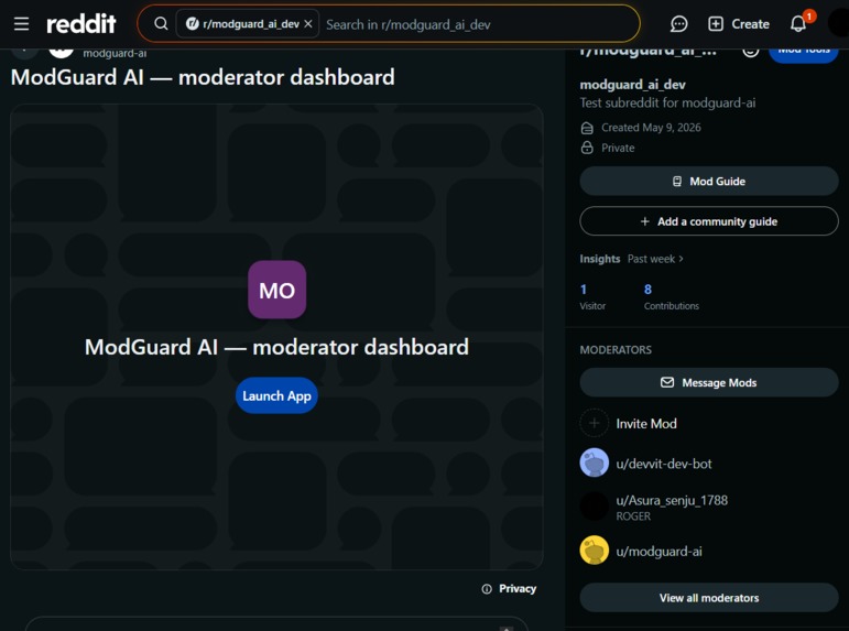 ModGuard AI – screenshot 3