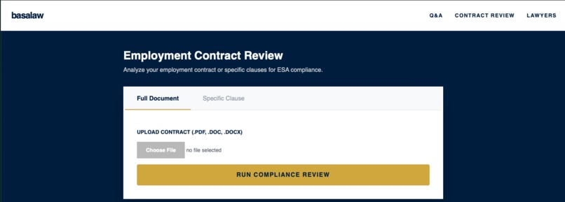 basalaw – screenshot 1