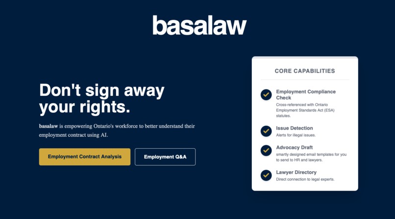 basalaw – screenshot 2