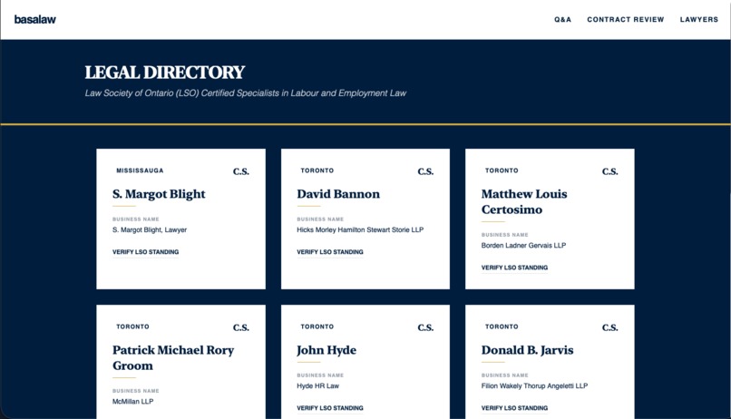basalaw – screenshot 3