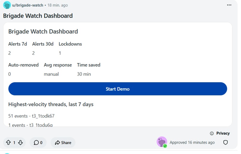 Brigade Watch – screenshot 2