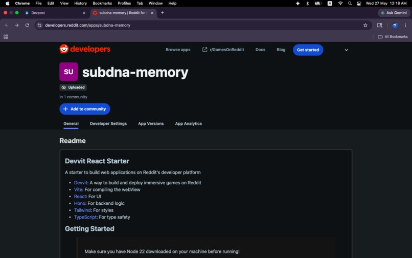 SubDNA — Living Moderation Memory – screenshot 1