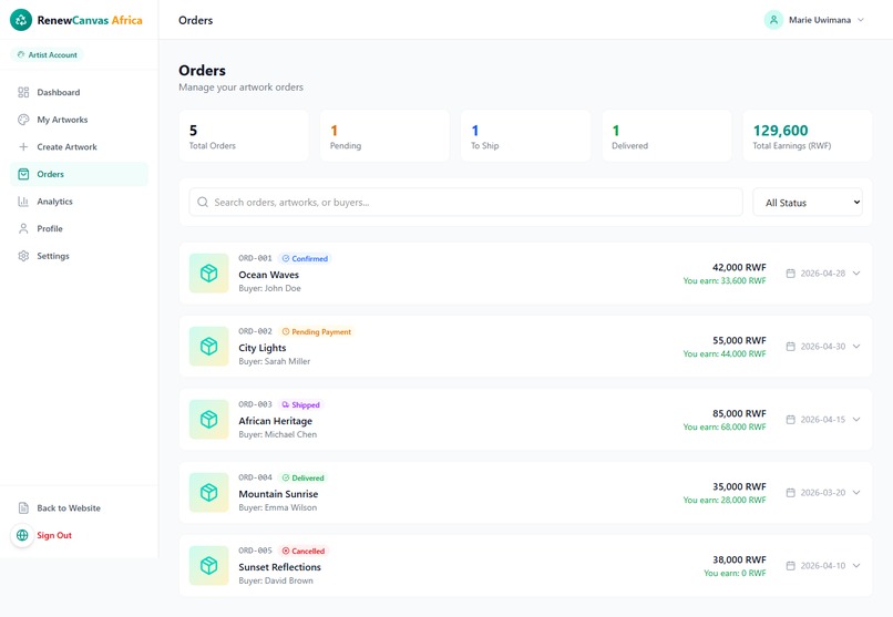 RenewCanvas Africa – screenshot 3