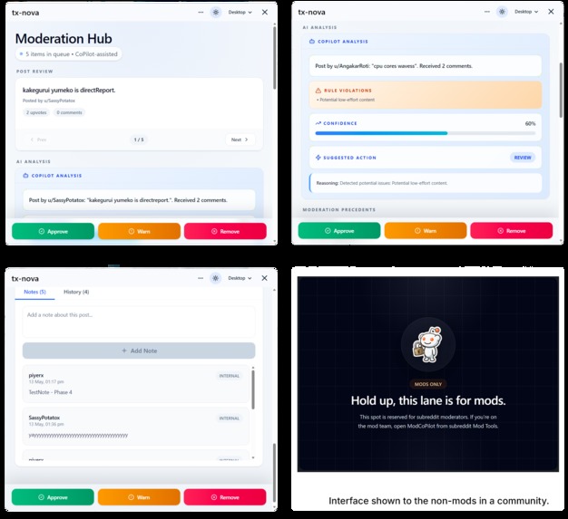 Reddit Mod Copilot – screenshot 2
