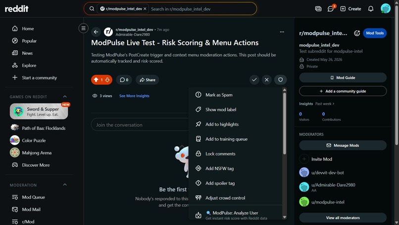 ModPulse - AI-Powered Contextual Moderation – screenshot 4