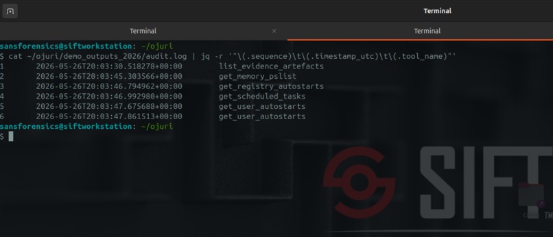 Ojuri-Forensically Defensible AI for DFIR – screenshot 6