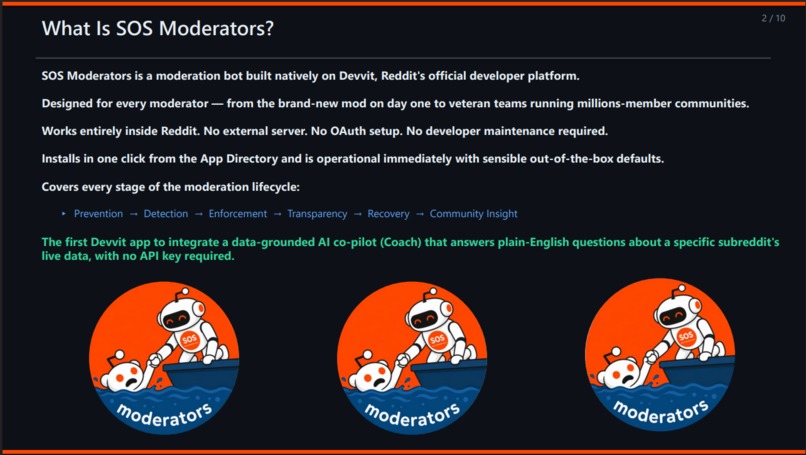 SOS Moderators – screenshot 2